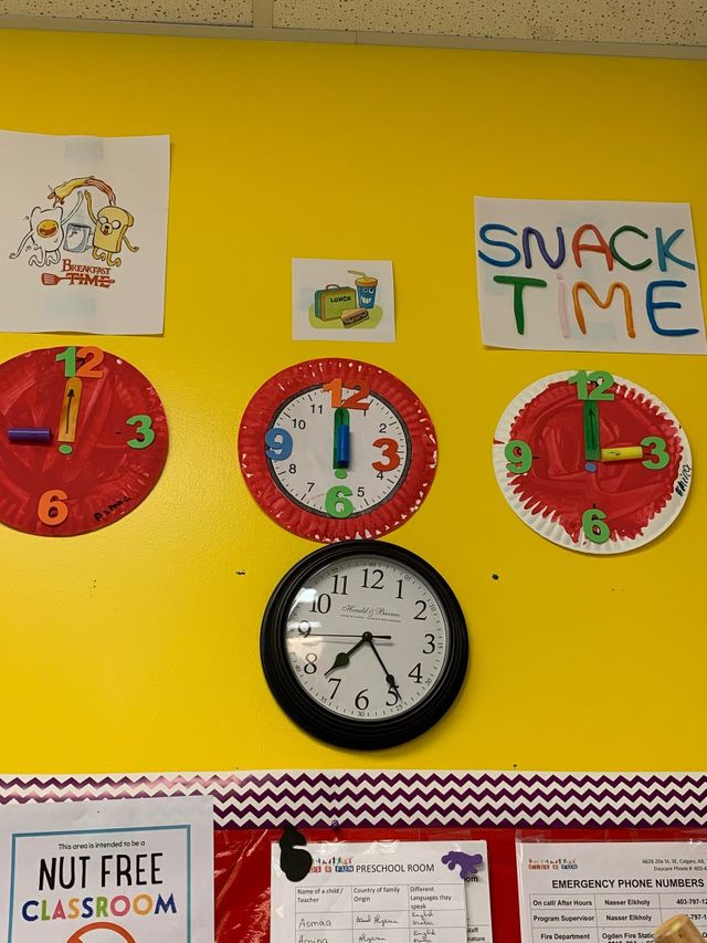 kids made wall clocks